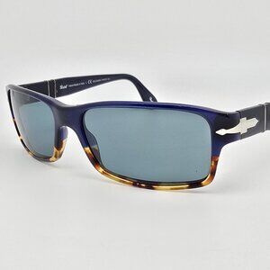 Persol 2747-S 955/4N Blue Tortoise Blue Polarized Photochromatic Lens Sunglasses